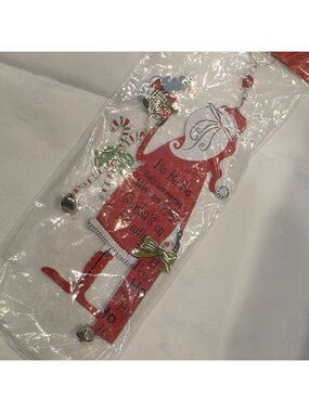 Kirkland's Christmas Fun Santa Metal Ornament Decoration